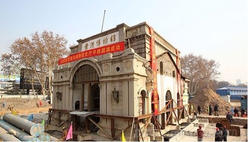 宝山千斤顶携手黄河博物馆主厅平移工程